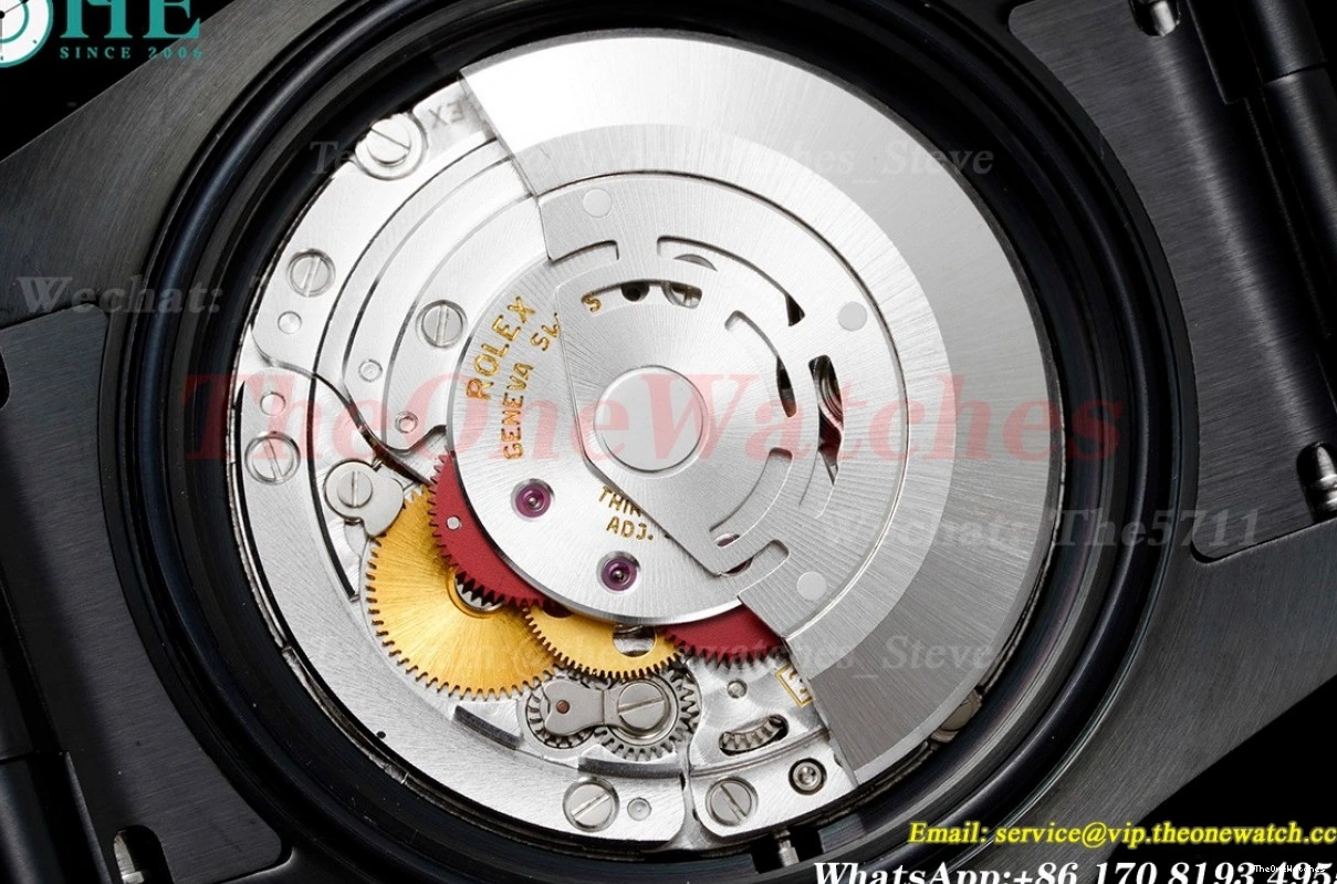 Dot SS Submariner 40mm Black VS3135 DLC V6F Blaken 0416